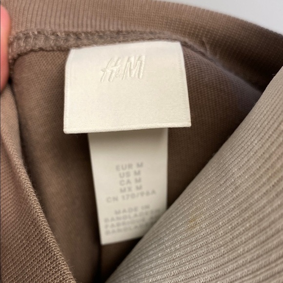 H&M Tan Sleeveless Mini Dress Relaxed Fit - Picture 2 of 10